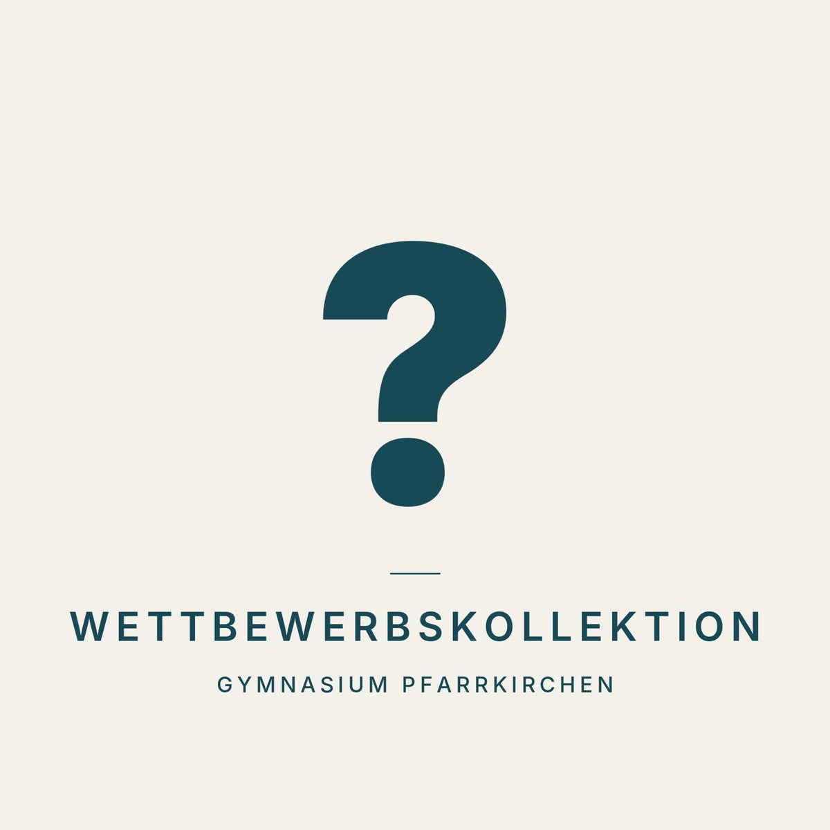 Wettbewerbs Kollektion