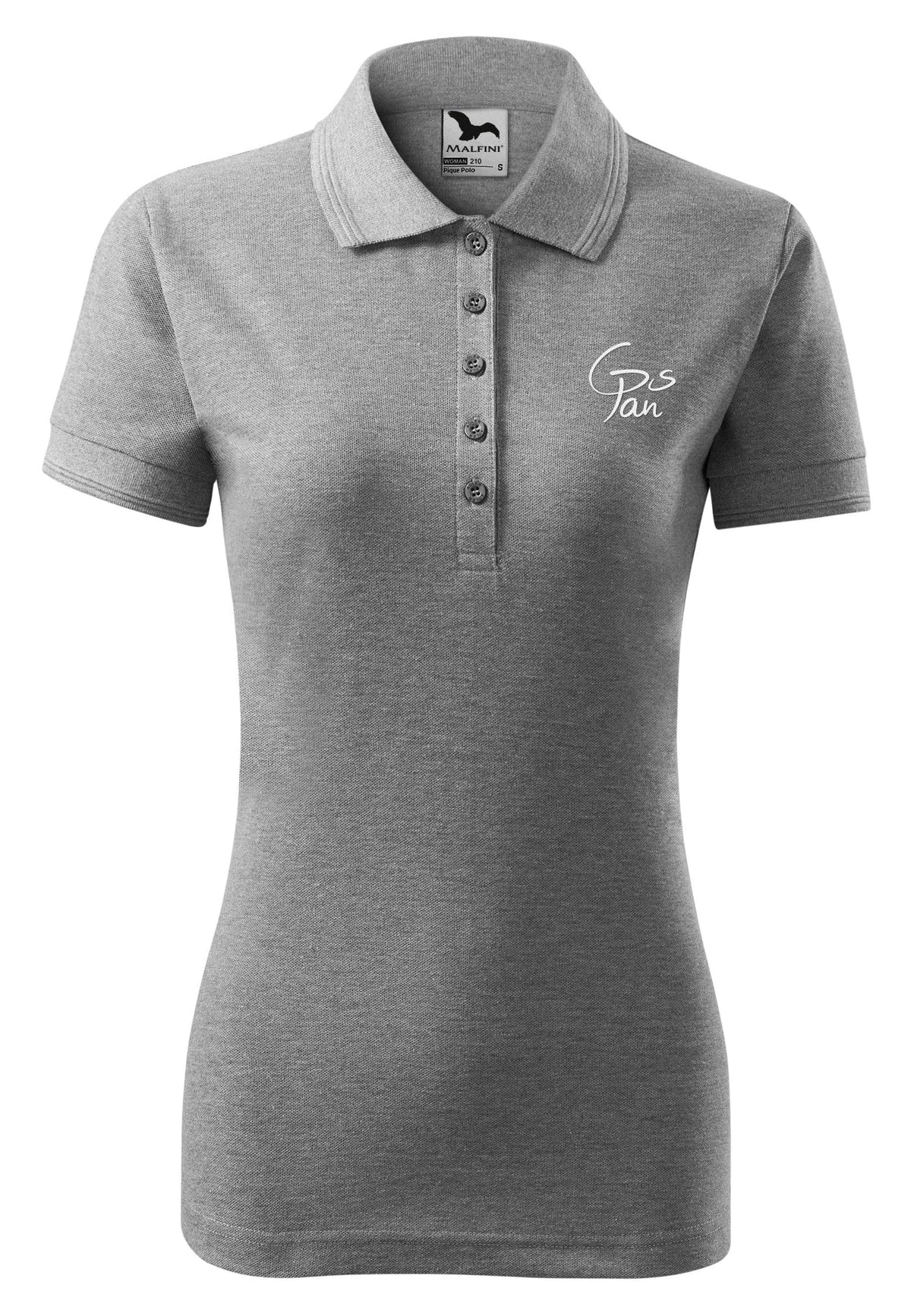 Damen Polo in Grau – Grundschule PAN 2026