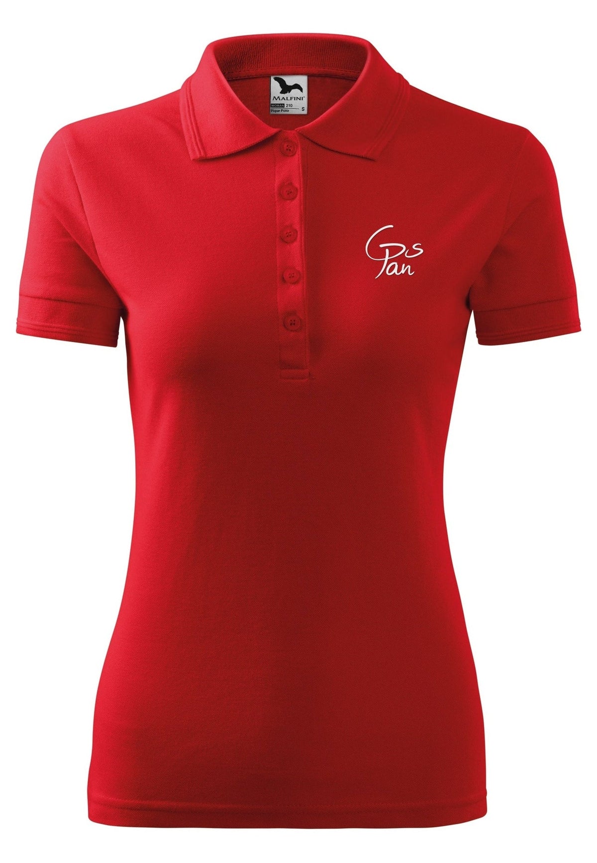 Damen Polo in Rot – Grundschule PAN 2026