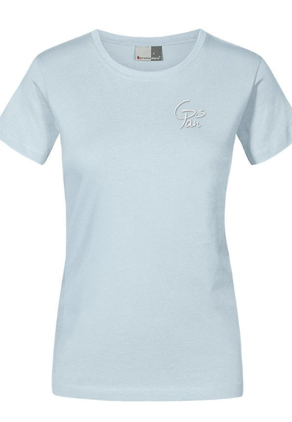 Damen T-Shirt in Hellblau – Grundschule PAN 2026