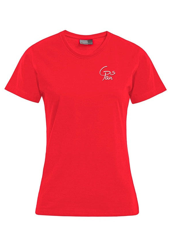 Damen T-Shirt in Rot – Grundschule PAN 2026
