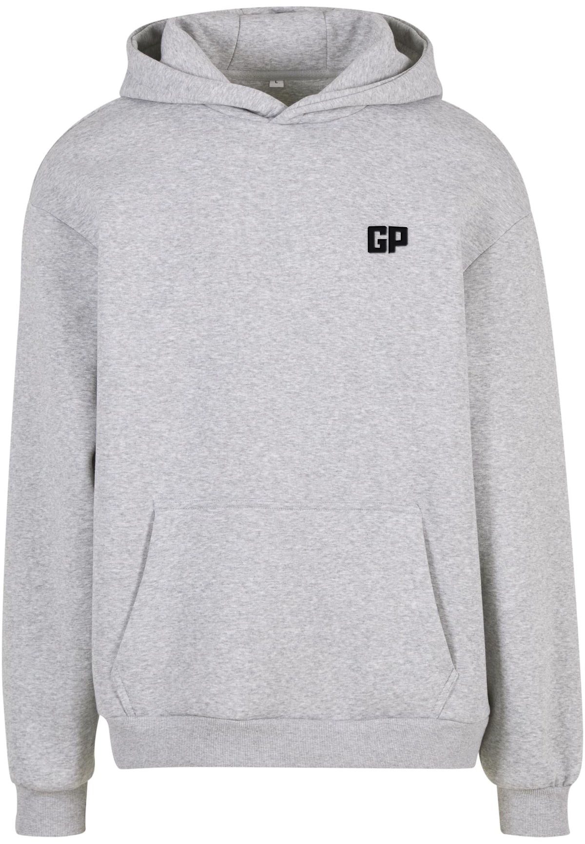 Hoodie mit Frontstick in Grau – GP Basic Kollektion