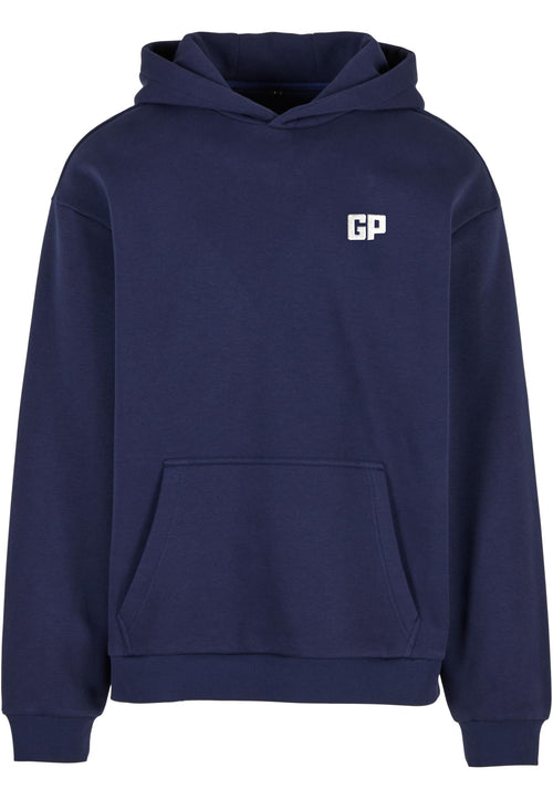 Hoodie mit Frontstick in Marineblau – GP Basic Kollektion