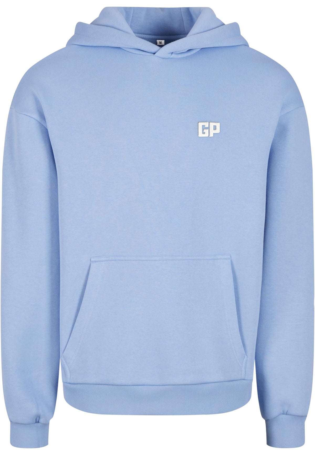 Hoodie mit Frontstick in Powderblue – GP Basic Kollektion