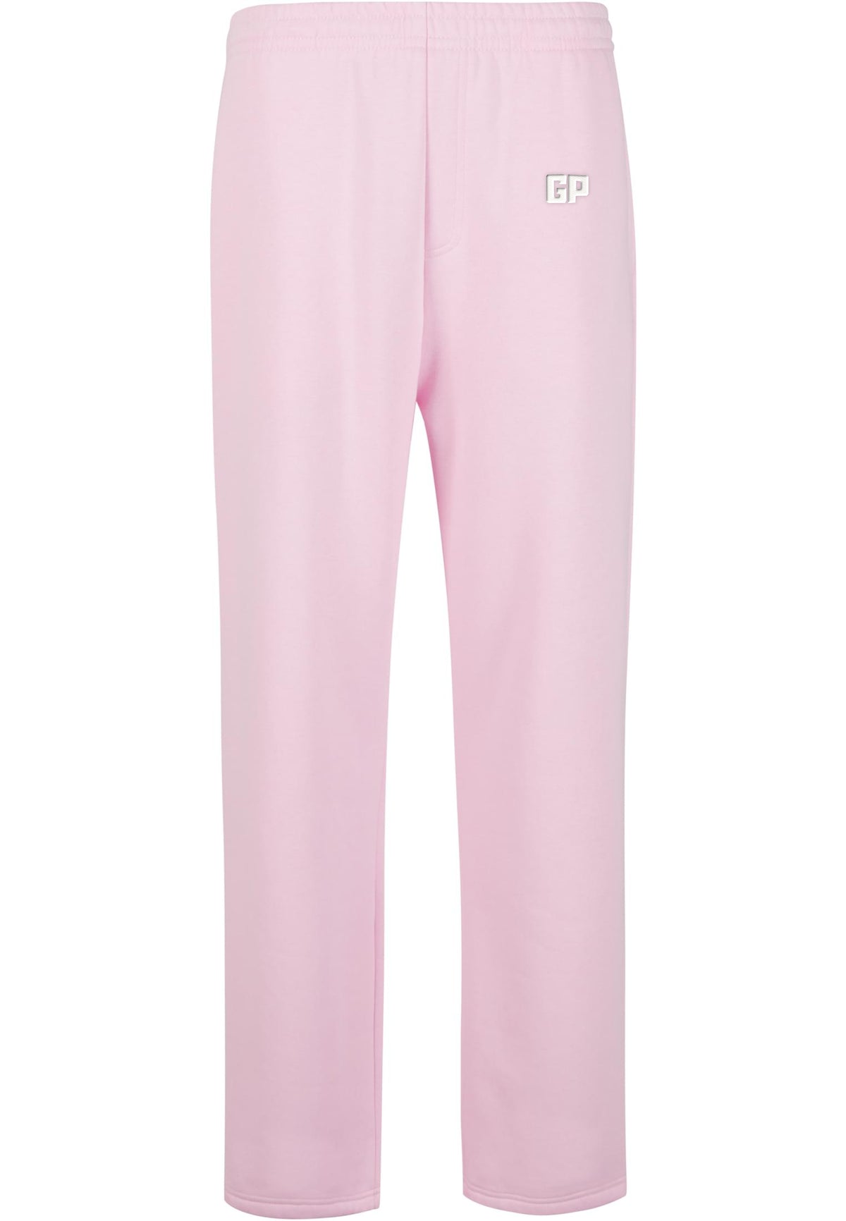 Jogginghose mit Bündchen und Frontstick in Softpink – GP Basic Kollektion
