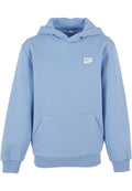 Kinder Hoodie mit Frontstick in Powderblue – GP Basic Kollektion