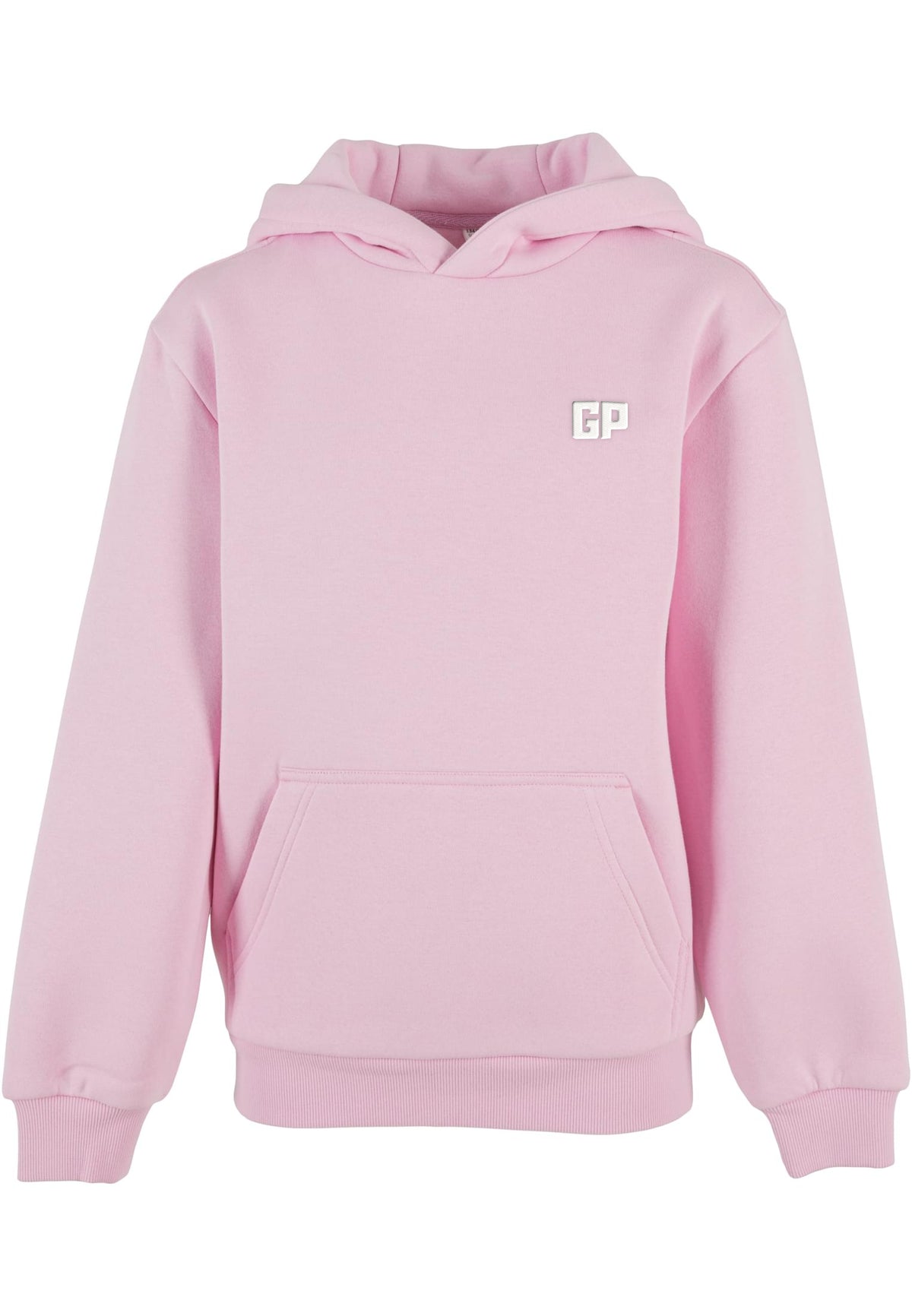 Kinder Hoodie mit Frontstick in Softpink – GP Basic Kollektion