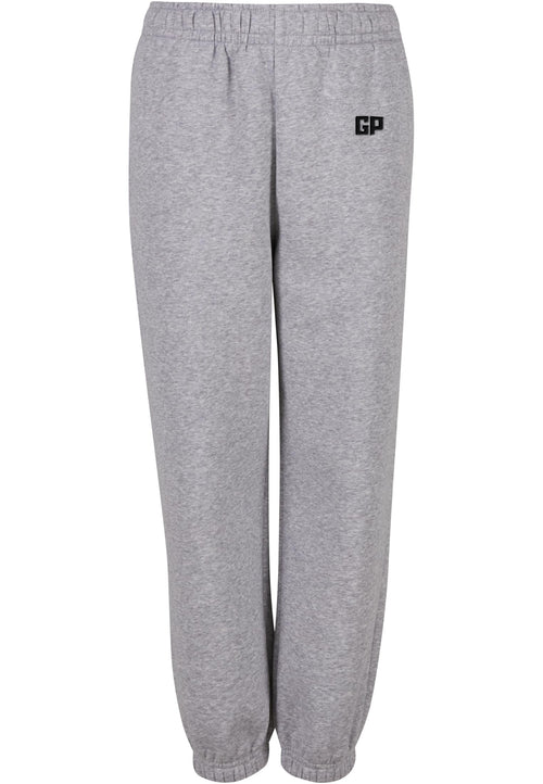 Kinder Jogginghose mit Bündchen und Frontstick in Grau – GP Basic Kollektion