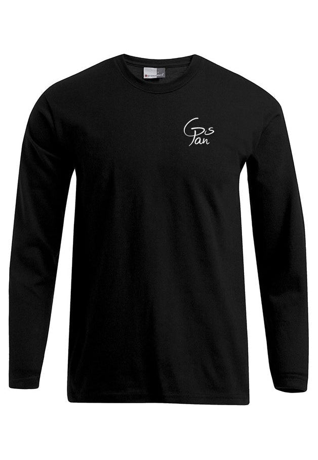 Herren Langarmshirt in Schwarz – Grundschule PAN 2026