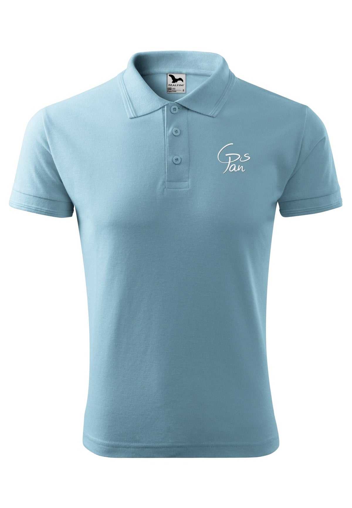 Herren Polo in Hellblau – Grundschule PAN 2026