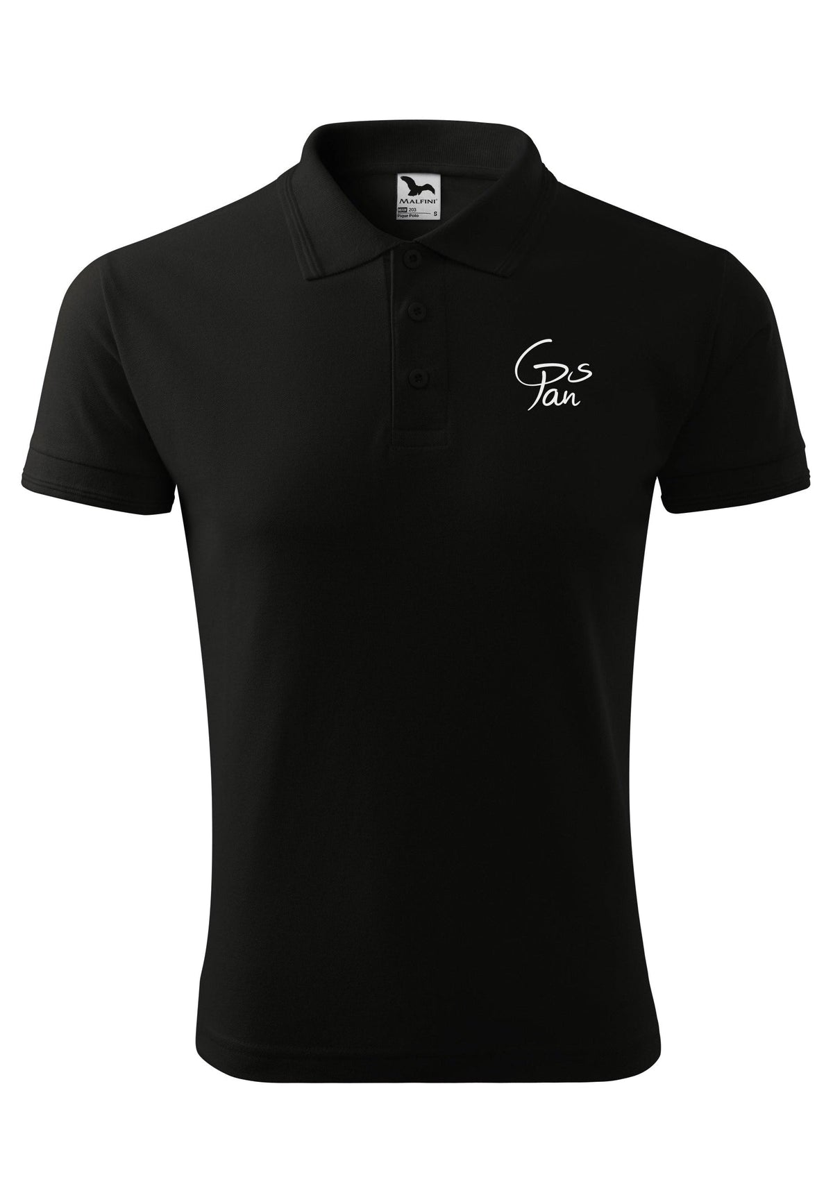Herren Polo in Schwarz – Grundschule PAN 2026
