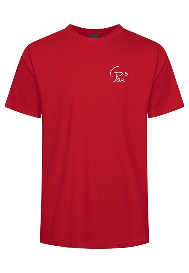 Herren T-Shirt in Rot – Grundschule PAN 2026