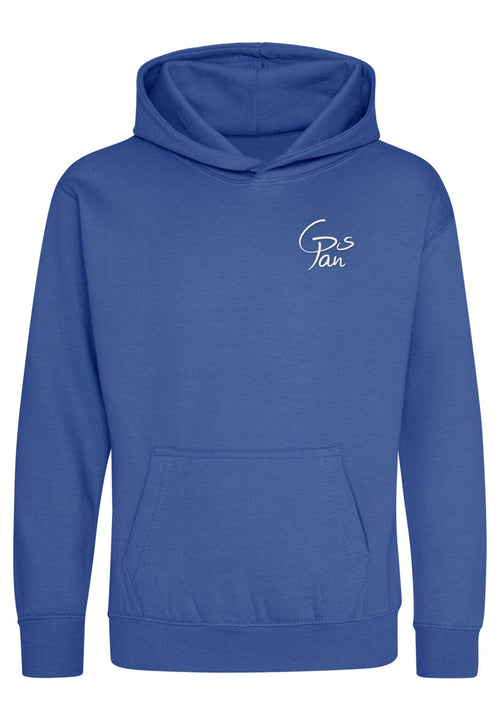 Kinder Hoodie in Blau – Grundschule PAN 2026