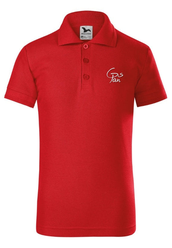 Kinder Polo in Rot – Grundschule PAN 2026