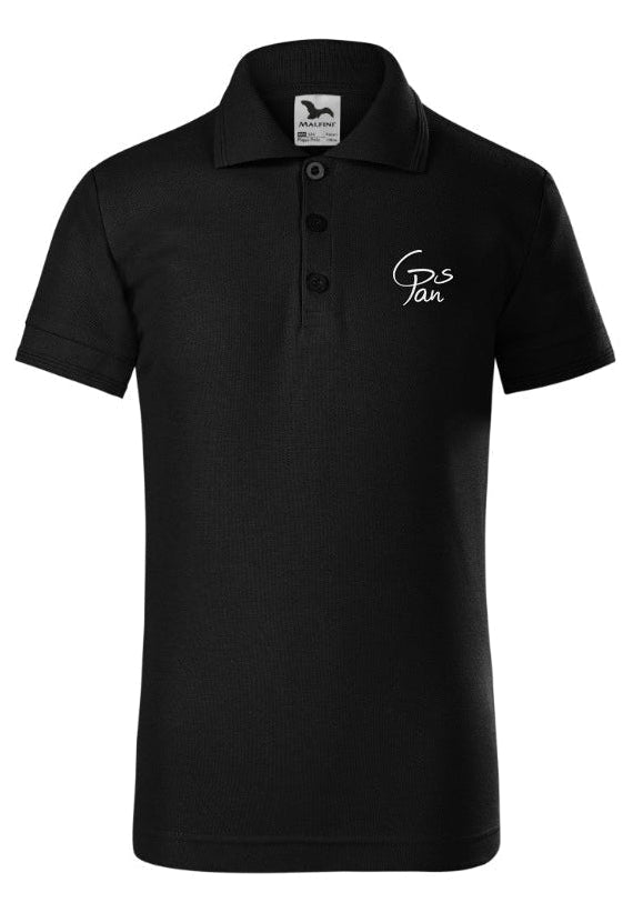 Kinder Polo in Schwarz – Grundschule PAN 2026