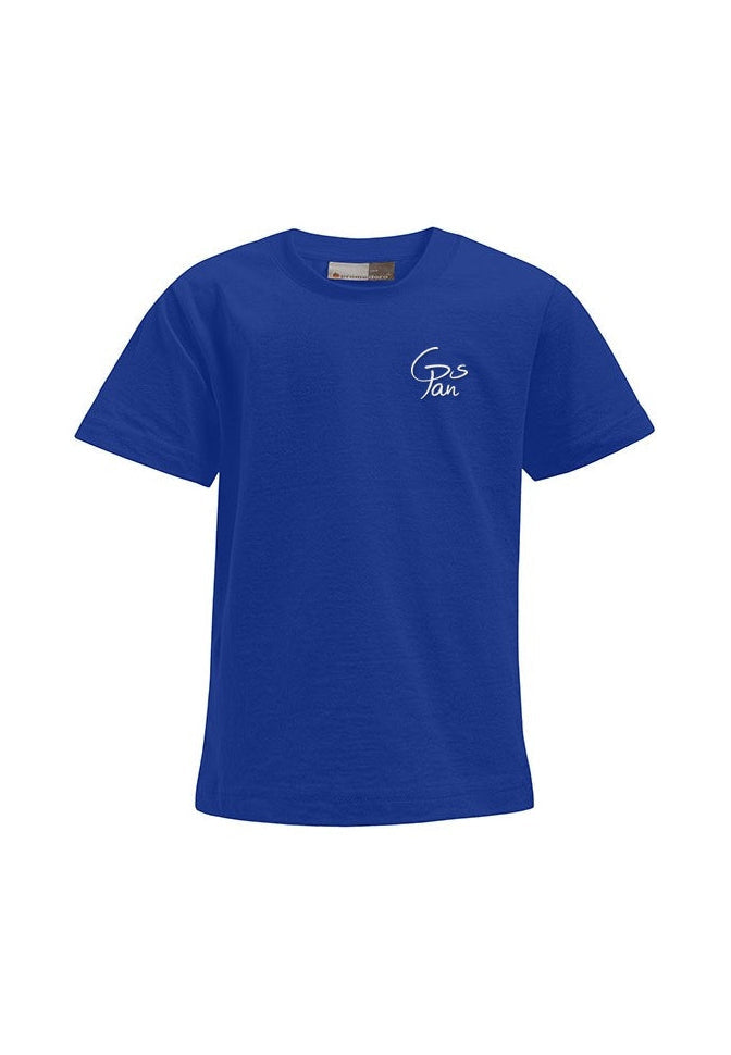 Kinder T-Shirt in Blau – Grundschule PAN 2026