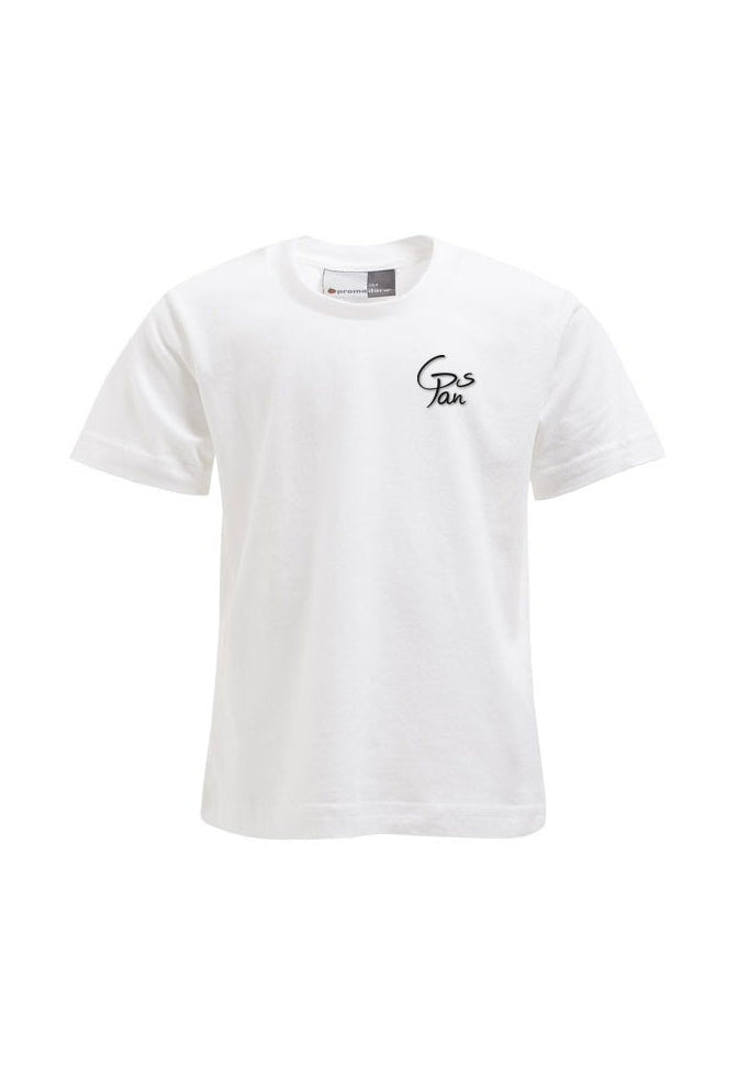 Kinder T-Shirt in Weiß – Grundschule PAN 2026