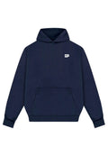 Premium Hoodie aus Bio-Baumwolle mit Frontstick in Marineblau – GP Basic Kollektion