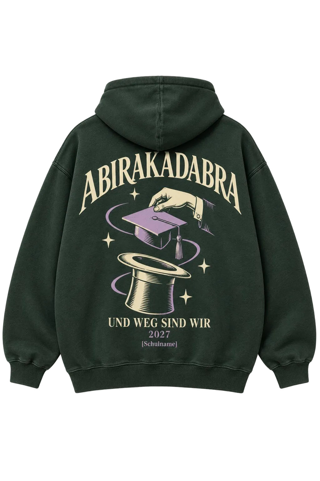 Abimerch Vorlage – Abi Hoodie Design von GP Merchandising