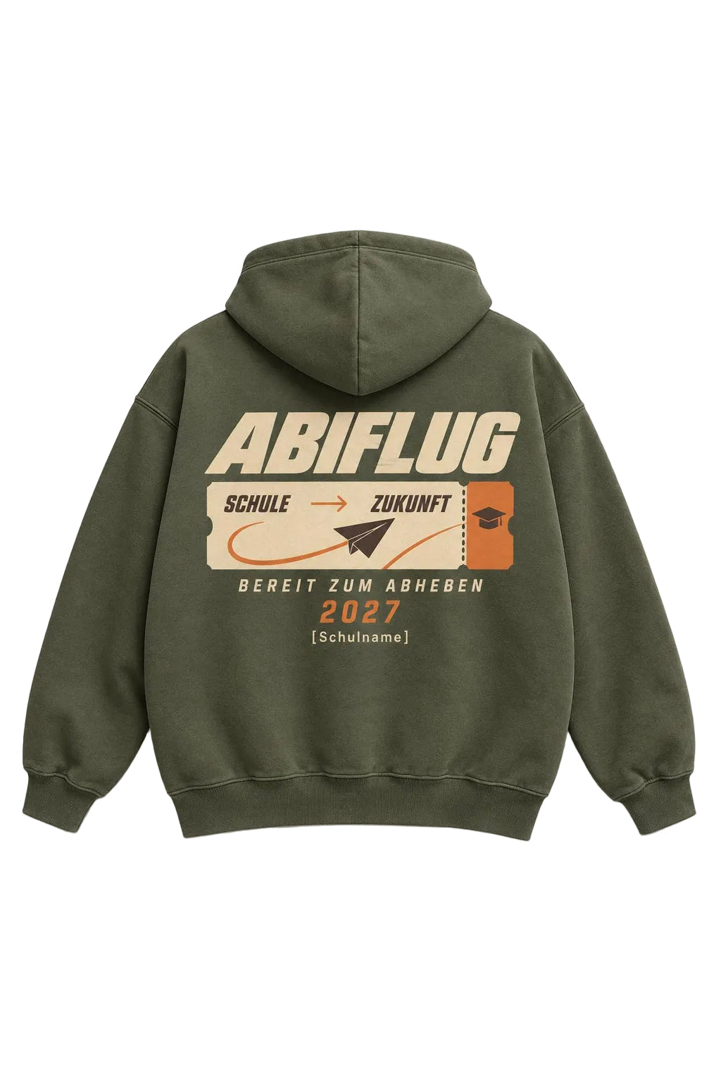 Abimerch Vorlage – Abi Hoodie Design von GP Merchandising